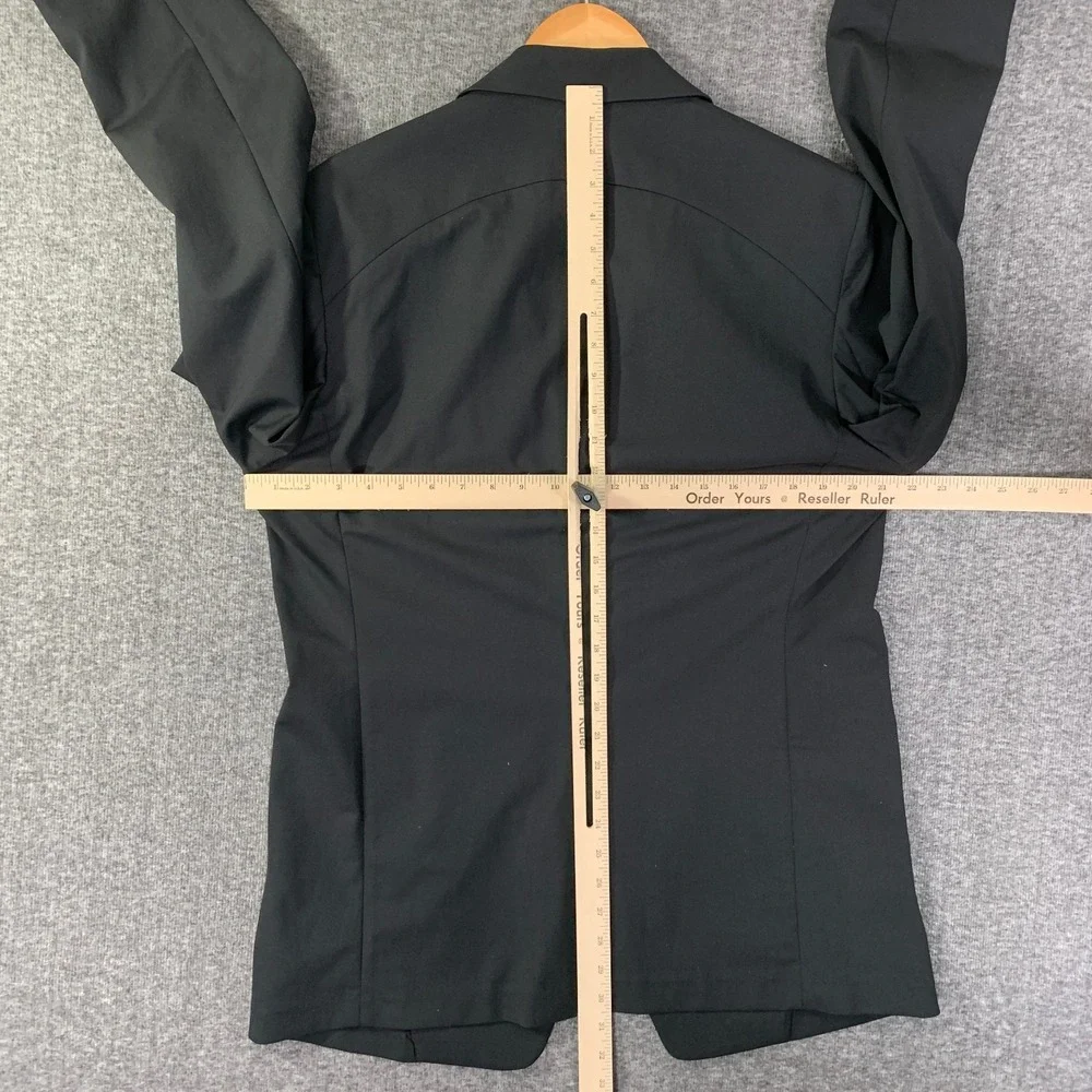 Ministry Of Supply Kinetic Blazer Jacket Men XL Black Performance Primeflex